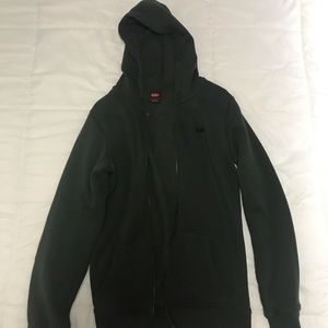Nike 6.0 zip up green hoodie